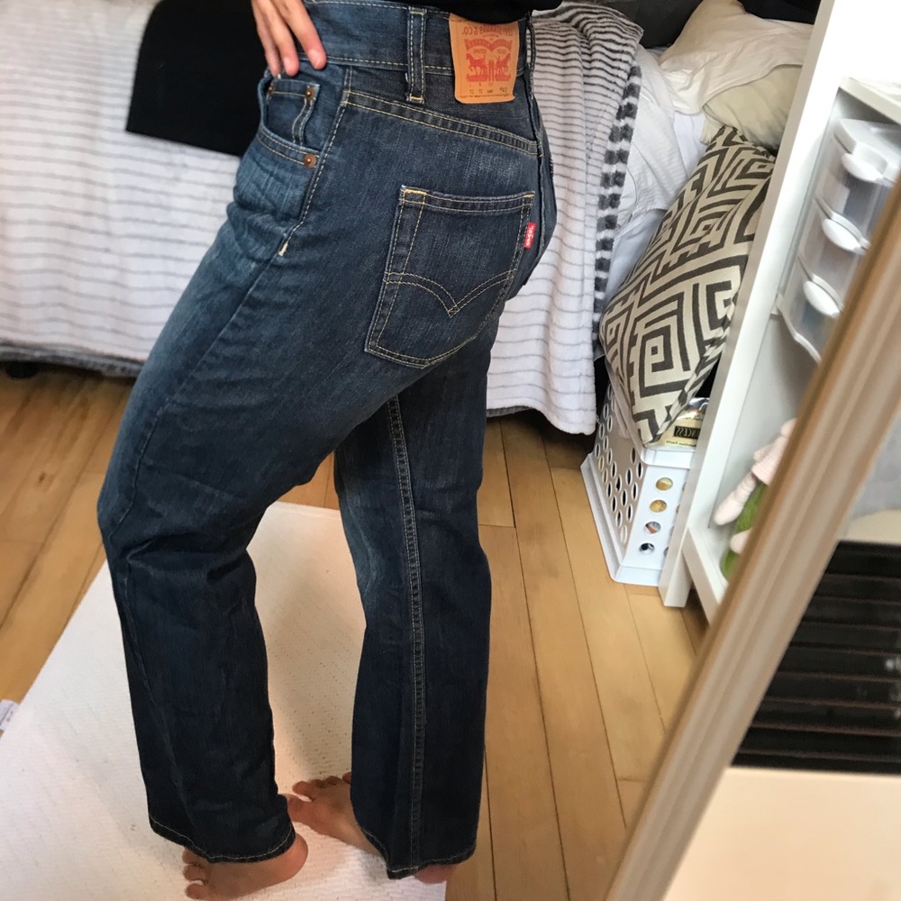 Levi 514 Straight Fit Jeans size 14R 27x27